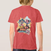 P1nk1 de Enoki&Snip Tri-Blend Shirt (Achterkant)