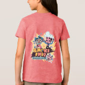 P1nk1 de Enoki&Snip Tri-Blend Shirt (Achterkant)