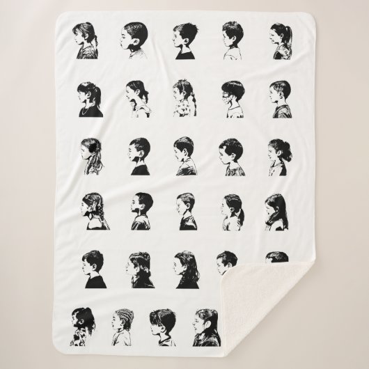 P2-lensruimte voor klaslokaal sherpa deken (Voorkant)