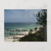 P3030418, geniet van dit uitzicht. Bezoek Eleuther Briefkaart (Voorkant)