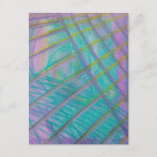 P34 Unieke Kleurrijke Abstracte Kunst Briefkaart