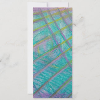 P34 Unieke Kleurrijke Abstracte Kunst Kaart