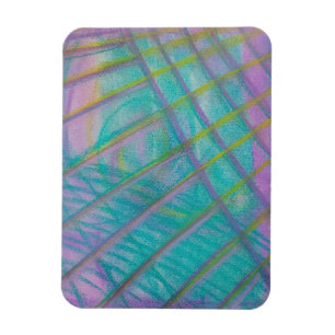P34 Unieke Kleurrijke Abstracte Kunst Magneet