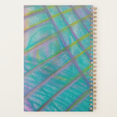 P34 Unieke Kleurrijke Abstracte Kunst Planner (Achterkant)