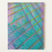 P34 Unieke Kleurrijke Abstracte Kunst Planner (Achterkant)