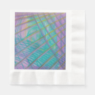 P34 Unieke Kleurrijke Abstracte Kunst Servet