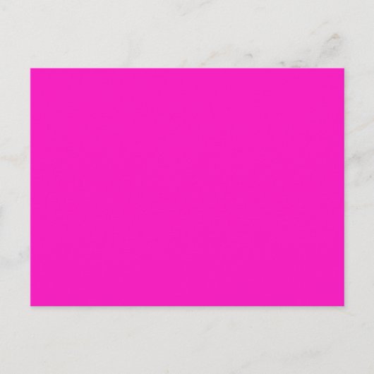 P35 verbluffend levendige roze kleur briefkaart (Voorkant)