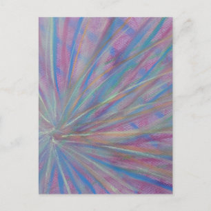 P36 Unieke Kleurrijke Abstracte Kunst Briefkaart