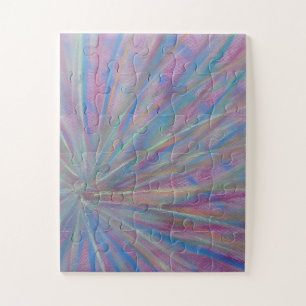 P36 Unieke Kleurrijke Abstracte Kunst Legpuzzel