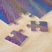 P36 Unieke Kleurrijke Abstracte Kunst Legpuzzel (Zijkant)