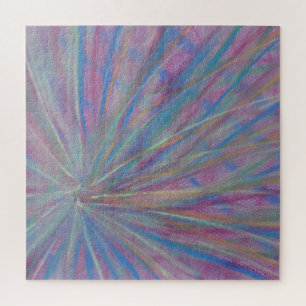 P36 Unieke Kleurrijke Abstracte Kunst Legpuzzel
