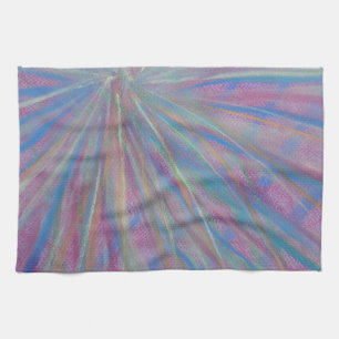 P36 Unieke Kleurrijke Abstracte Kunst Theedoek