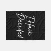 P37 Design Studio Jesus Shirts Cute Christian Bapt Fleece Deken (Voorkant (Horizontaal))