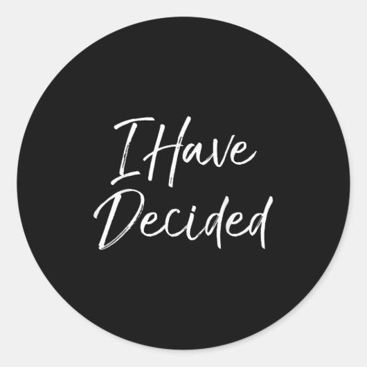 P37 Design Studio Jesus Shirts Cute Christian Bapt Ronde Sticker (Voorkant)