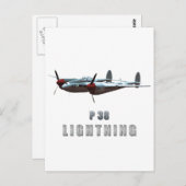 P38 Bliksem Briefkaart (Voorkant / Achterkant)