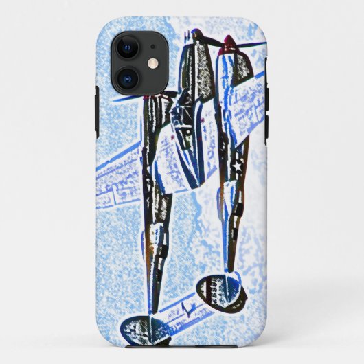 p38 De bliksemoorlog in de Tweede Wereldoorlog teg Case-Mate iPhone Case (Achterkant)