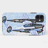 p38 De bliksemoorlog in de Tweede Wereldoorlog teg Case-Mate iPhone Case (Achterkant (horizontaal))