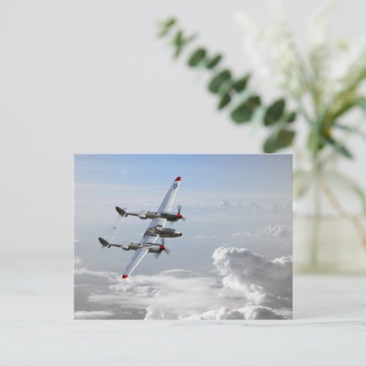 P38 Patrol Briefkaart (Staand voorkant)