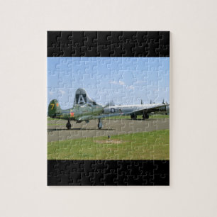 P39 Airacobra, B29, op Runway_WWII Planes Legpuzzel