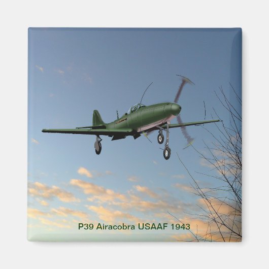 P39 Airacobra magneet (Voorkant)