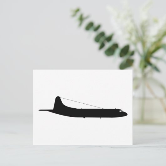 P3 Orion Silhouette Briefkaart (Staand voorkant)