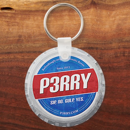 P3RRY Pop Pet Sleutelhanger (Voorkant)