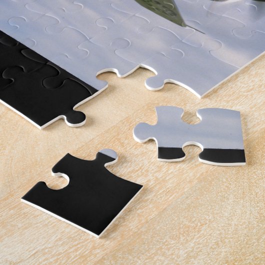 P40 Curtis W/ Fierce Face, Flying_WWII Planes Legpuzzel (Zijkant)