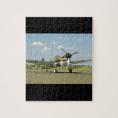 P40 Curtis W/ Fierce Face, Taxiing_WWII Planes Legpuzzel (Verticaal)