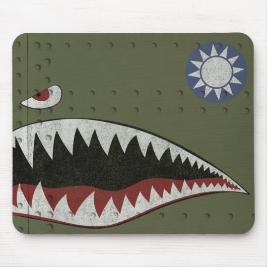 P40 Warhawk Mousepad Muismat (Voorkant)