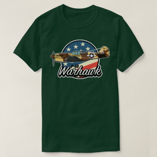 P40 Warhawk T-shirt (Design voorkant)