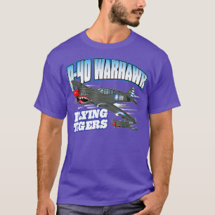 P40 Warvogels vliegende trekvogels T-shirt