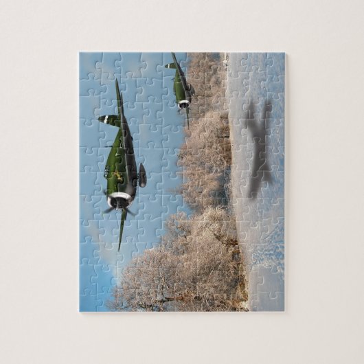 P47 Thunderbolt Puzzle Legpuzzel (Verticaal)