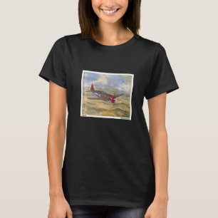 P47 Thunderbolt WW2 vliegtuig schilderen militair T-shirt