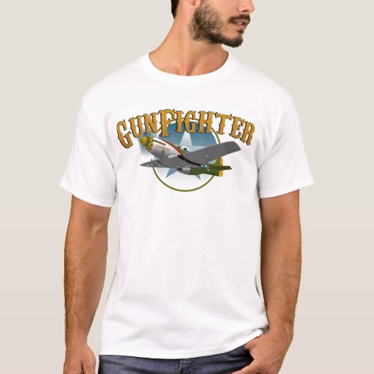 P51 Gunjager T-shirt (Voorkant)