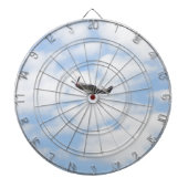 P51 mosterang in de vlucht dartbord (Voorkant)