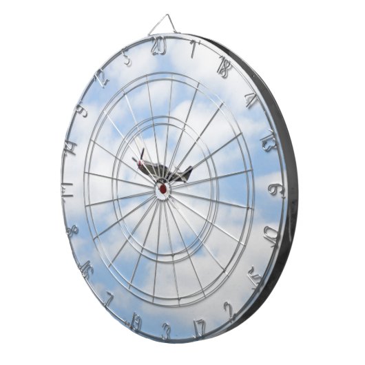 P51 mosterang in de vlucht dartbord (Voorkant Rechts)