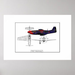 P51 Mustang 01 Poster