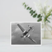 P51 Mustang - Cadillac of the Skies Briefkaart (Staand voorkant)