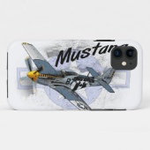 P51 Mustang Case-Mate iPhone Case (Achterkant (horizontaal))