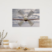 P51 Mustang Composite Poster (Keuken)