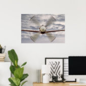 P51 Mustang Composite Poster (Thuiskantoor)