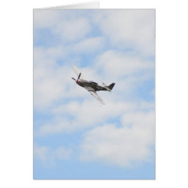 P51 Mustang in vlucht