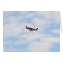 P51 Mustang in vlucht