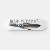 P51 Mustang Persoonlijk Skateboard (Horizontaal)