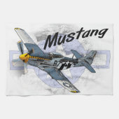 P51 Mustang Theedoek (Horizontaal)