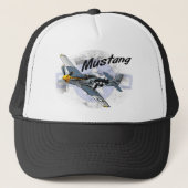 P51 Mustang Trucker Pet (Voorkant)