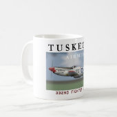 P51D 332e Vuurgroep Koffiemok (Voorkant links)