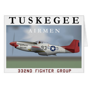 P51D Red Tail-strijder, gevlogen door Tuskegee Air