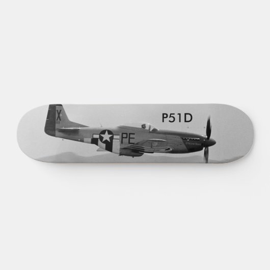 P51D-skateboard Skateboard (Horizontaal)