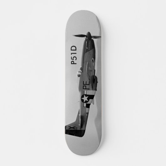 P51D-skateboard Skateboard (Voorkant)